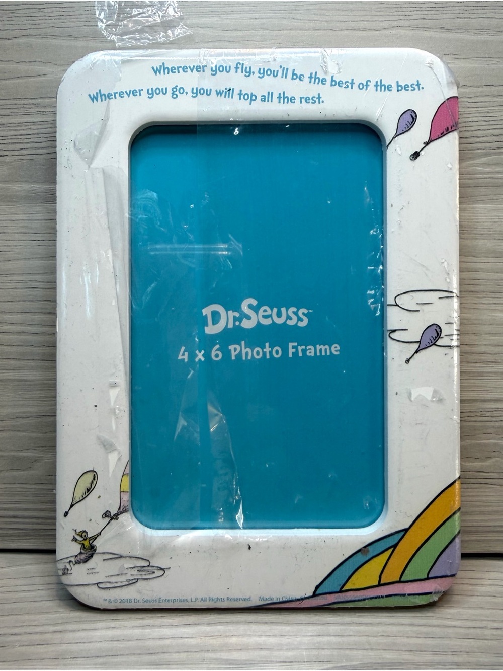 Dr. Seuss Oh! The Places‎ You Will Go Photo Picture Frame 4x6